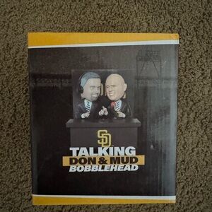 2023 San Diego Padres Talking Don & Mud Bobblehead